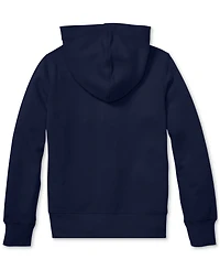Toddler and Little Girls French Terry Full-Zip Hoodie