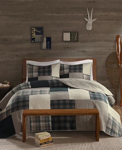 Woolrich Winter Hills Reversible 3-Pc. Quilt Set, Full/Queen