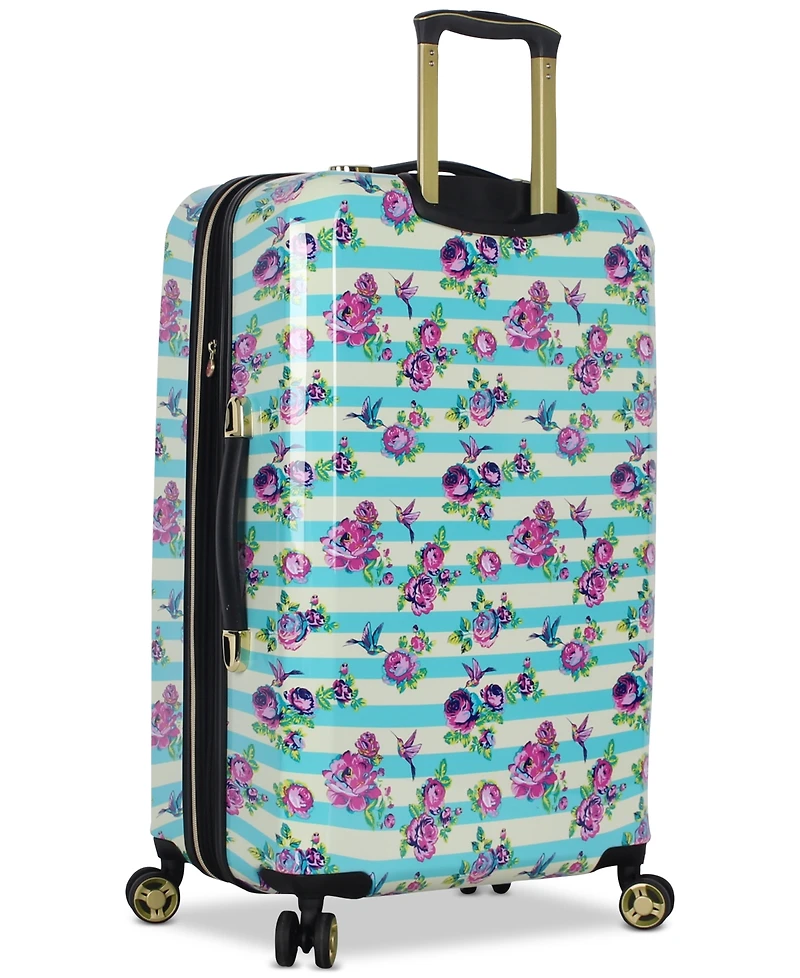 Betsey Johnson 26" Check-in Spinner