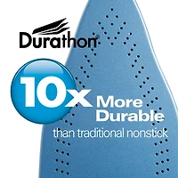 Hamilton Beach Durathon Nonstick Soleplate Iron - 19901