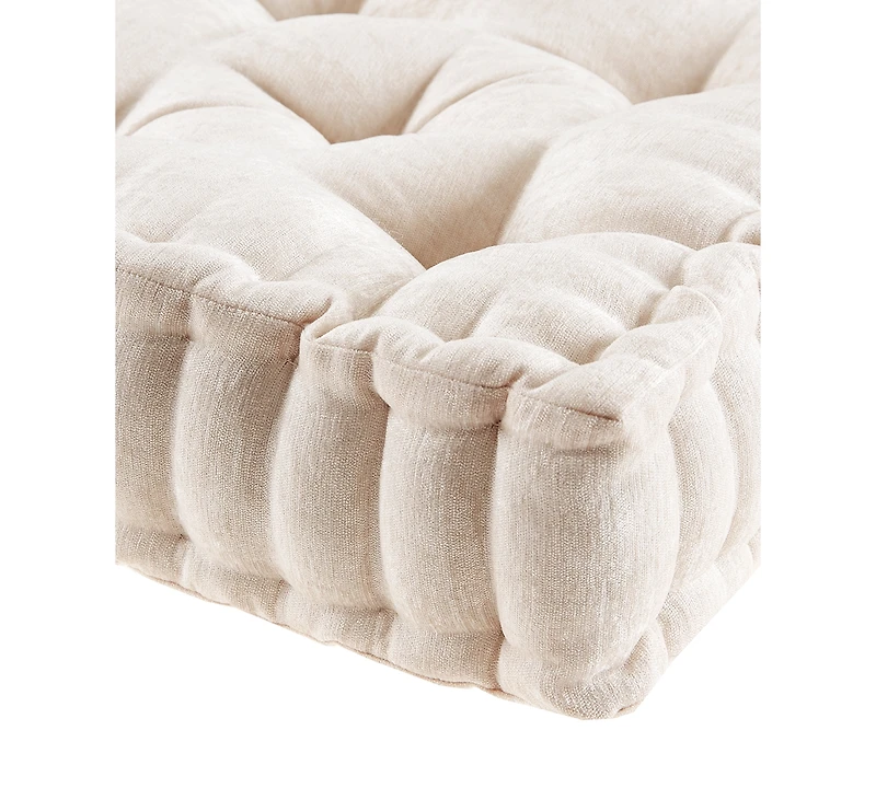 Intelligent Design Azza Chenille Decorative Floor Pillow, 20" x