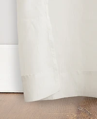 Crushed Sheer Voile Grommet Curtain Panel