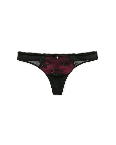 Cerise Thong Panty
