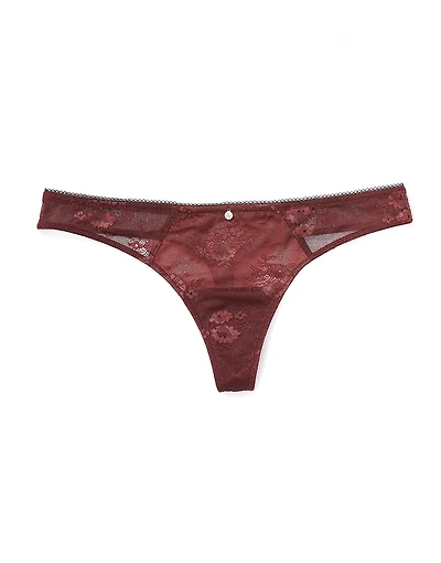 Cerise Thong Panty