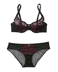 Cerise Unlined Bra