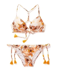 Laila Plunge Swim Top