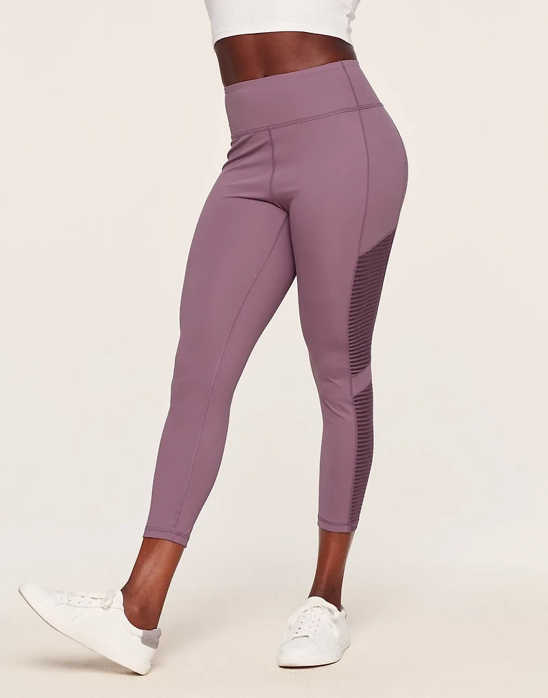 Cali Stripe Mesh Legging