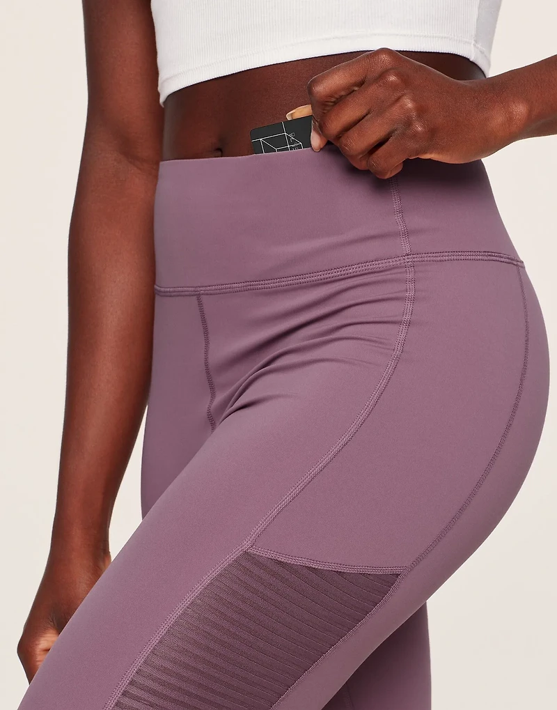 Cali Stripe Mesh Legging