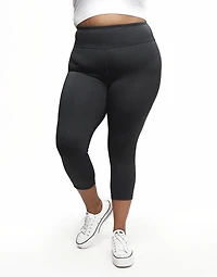 Haley Heathered Crop Legging