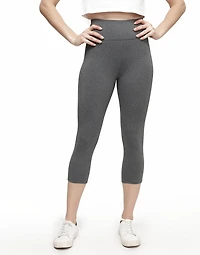 Haley Heathered Crop Legging