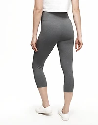 Haley Heathered Crop Legging