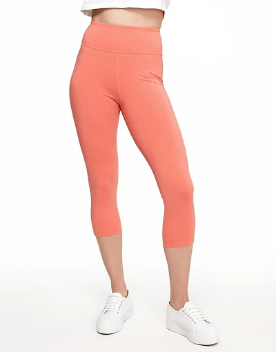Haley Heathered Crop Legging
