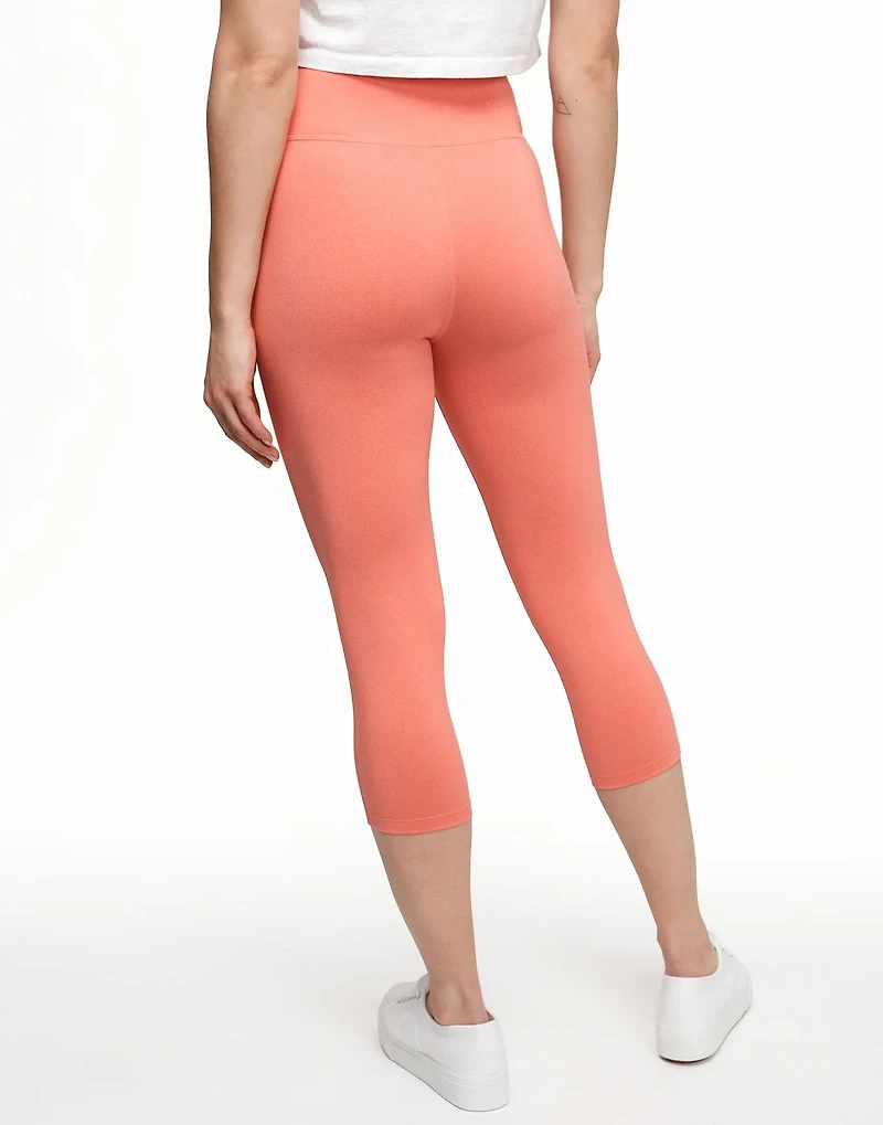Haley Heathered Crop Legging