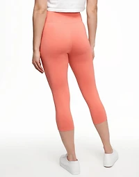 Haley Heathered Crop Legging