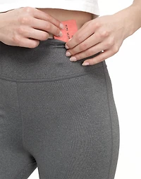 Haley Heathered Crop Legging