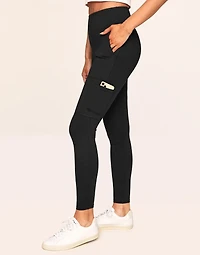 Haley Heathered Cargo Legging