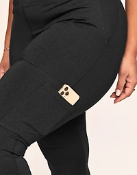 Haley Heathered Cargo Legging
