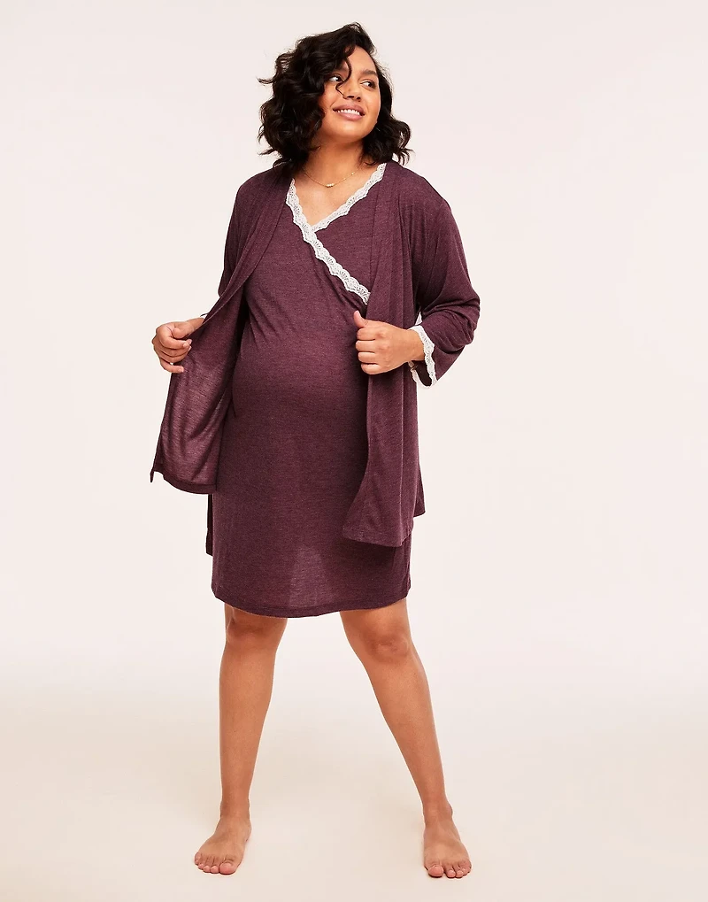 Lacey Nightie & Robe PJ Set