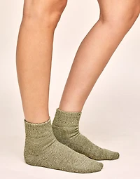 Heathered Knit Socks