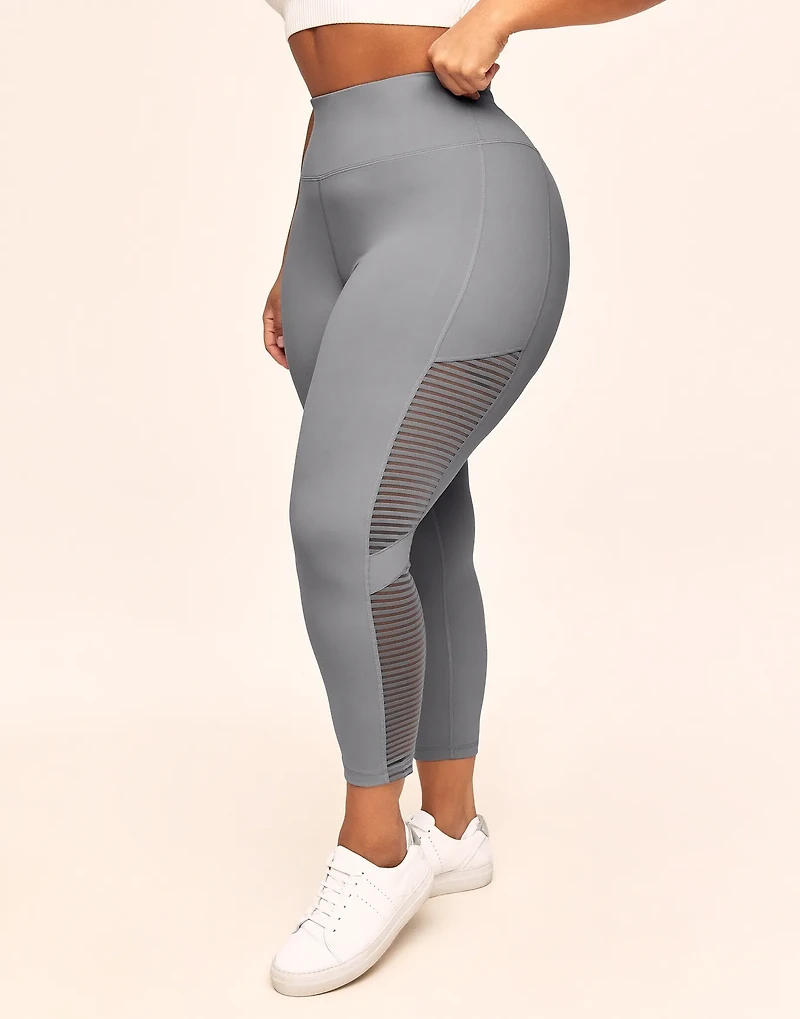 Cali Stripe Mesh Legging