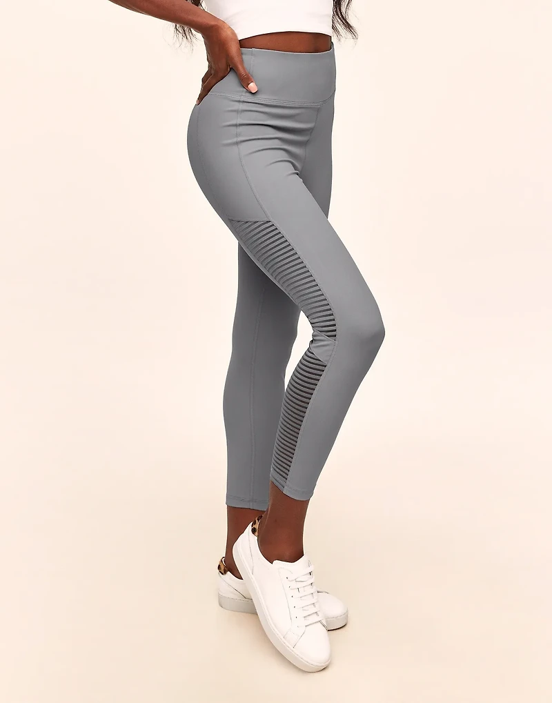 Cali Stripe Mesh Legging