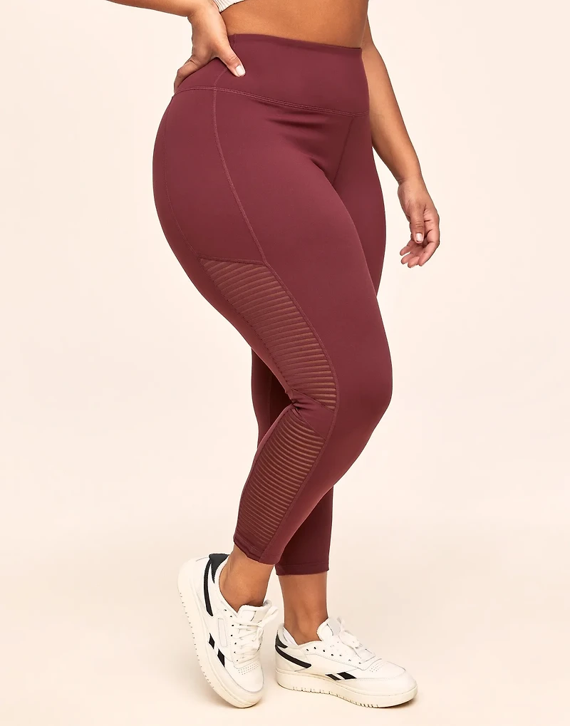 Cali Stripe Mesh Legging