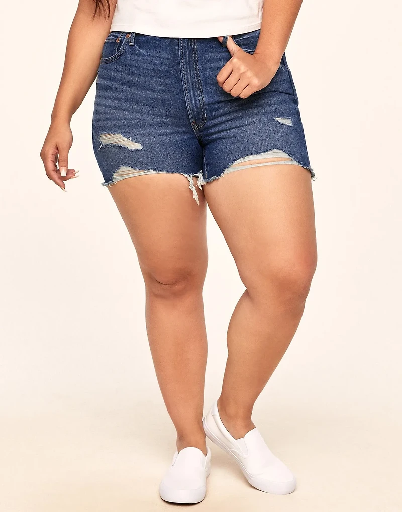 Daisy Denim Short
