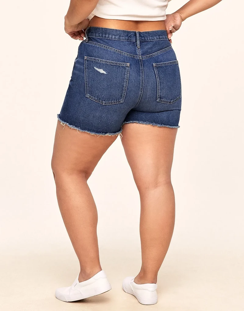 Daisy Denim Short