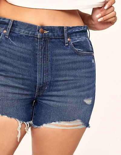 Daisy Denim Short