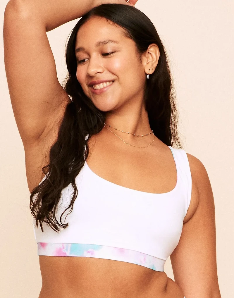 Rivka Reversible Square Necktop Bralette Swim Top