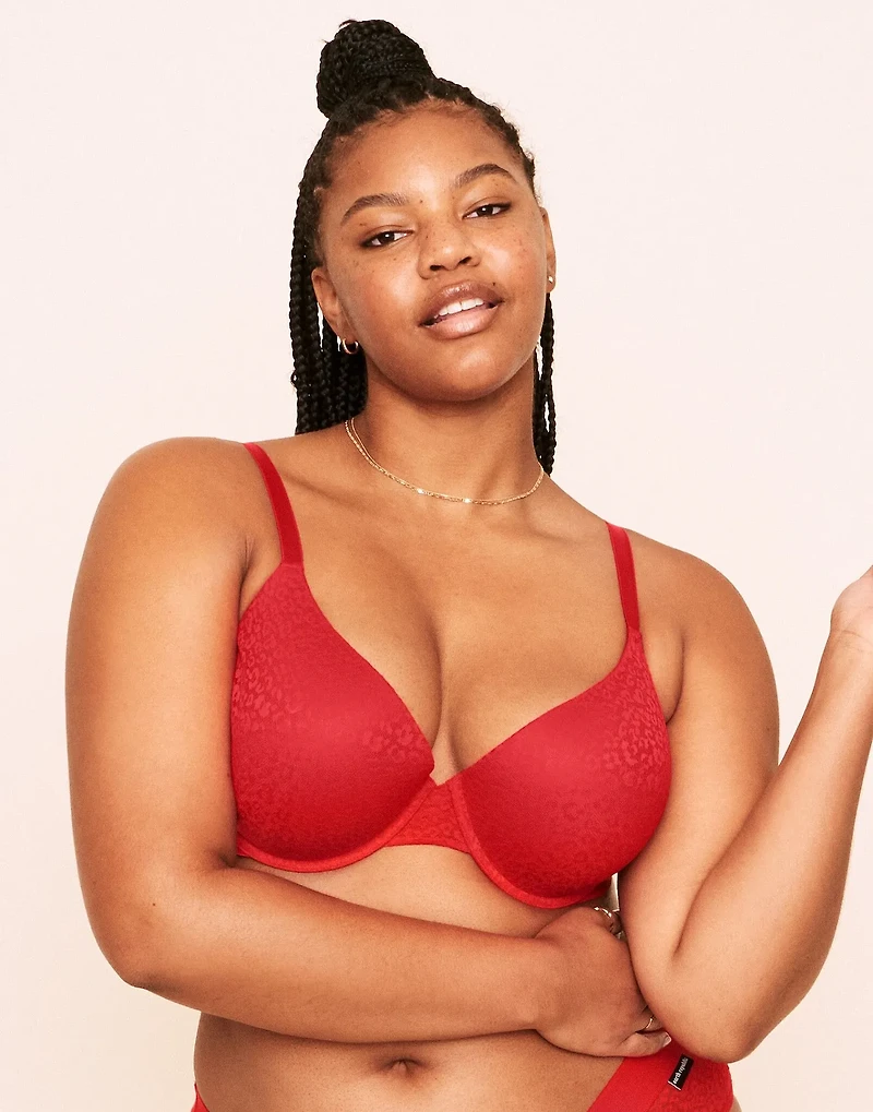 Kendall Lace Plunge Push Up Bra