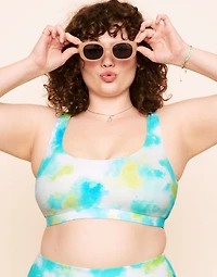 Rivka Reversible Square Necktop Bralette Swim Top