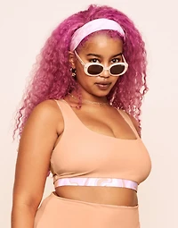Rivka Reversible Square Necktop Bralette Swim Top