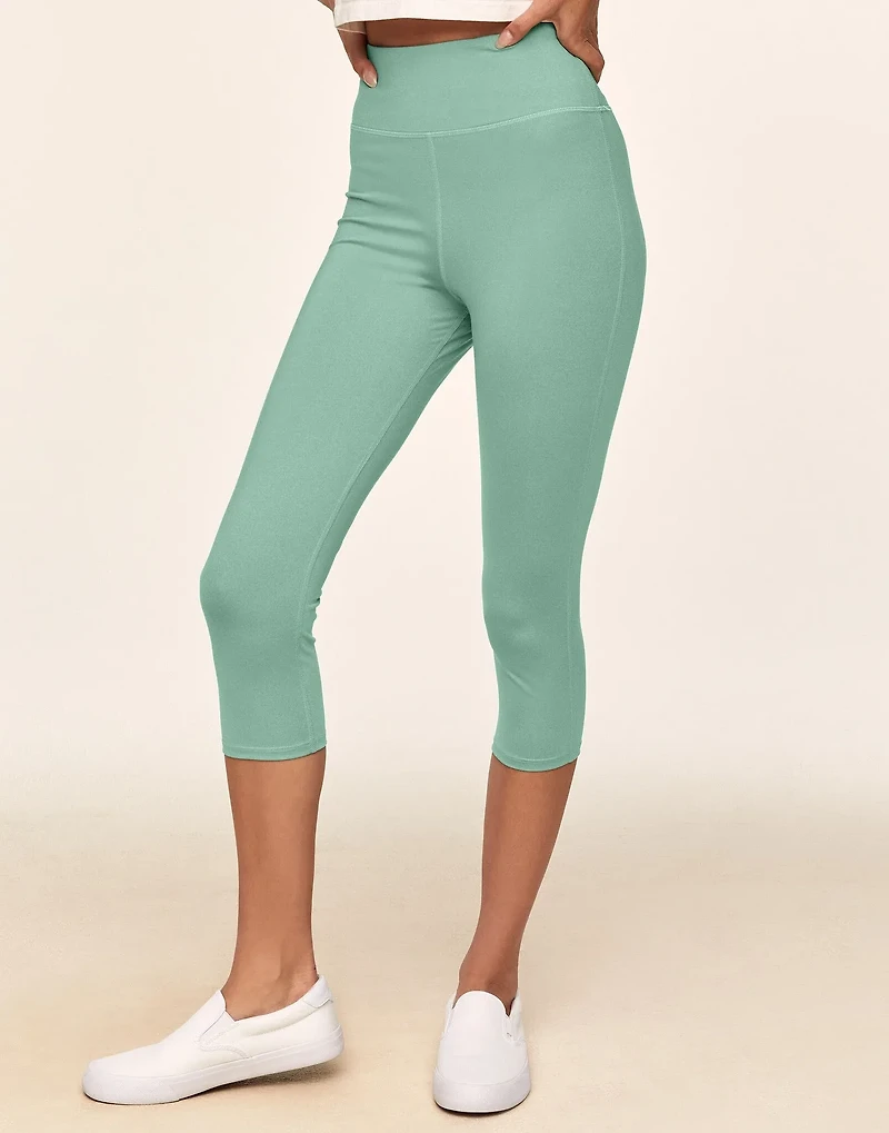 Haley Heathered Crop Legging