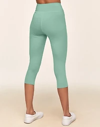 Haley Heathered Crop Legging