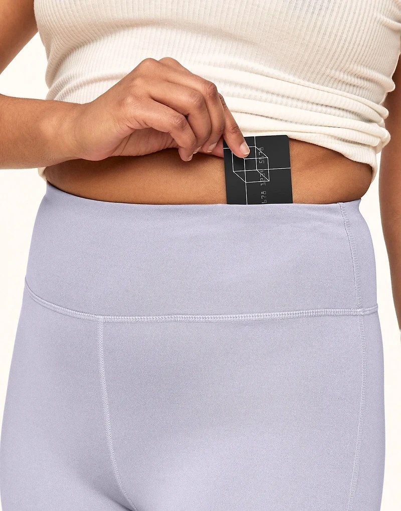 Haley Heathered Crop Legging