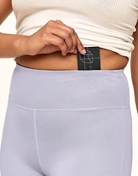 Haley Heathered Crop Legging