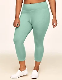 Haley Heathered Crop Legging
