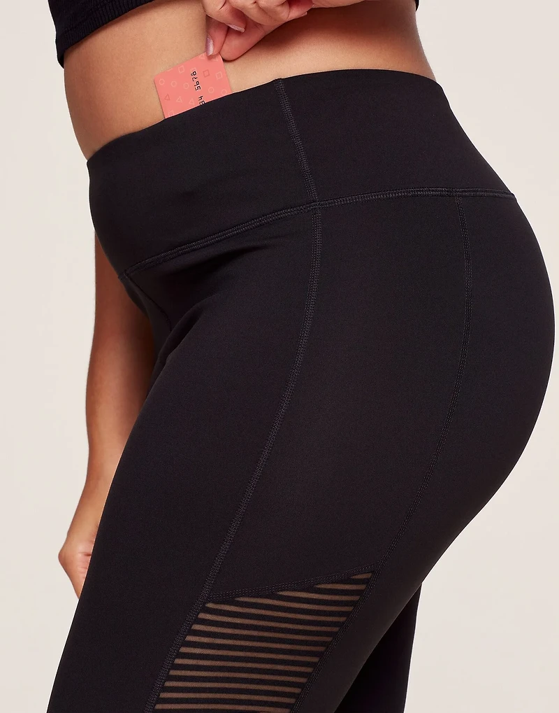 Cali Stripe Mesh Legging