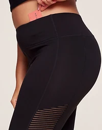 Cali Stripe Mesh Legging