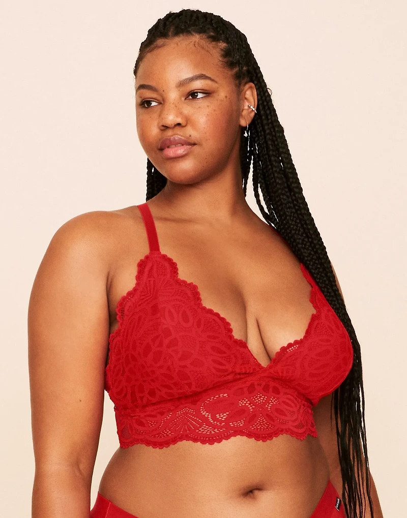 Maisie Longline Bralette Lined Bra
