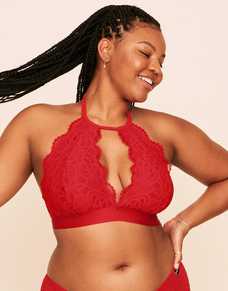 Rylan Halter Bralette Lined Bra