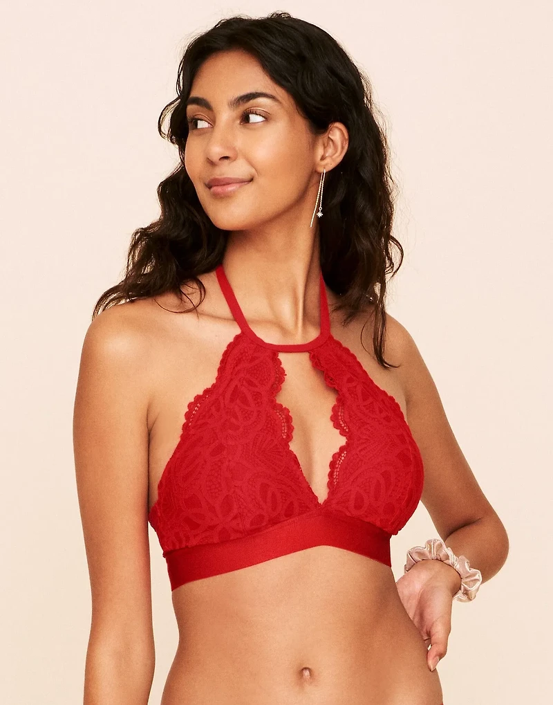 Rylan Halter Bralette Lined Bra