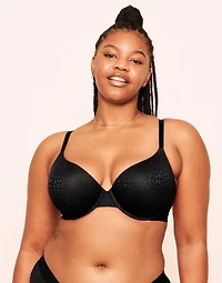 Kendall Lace Plunge Push Up Bra