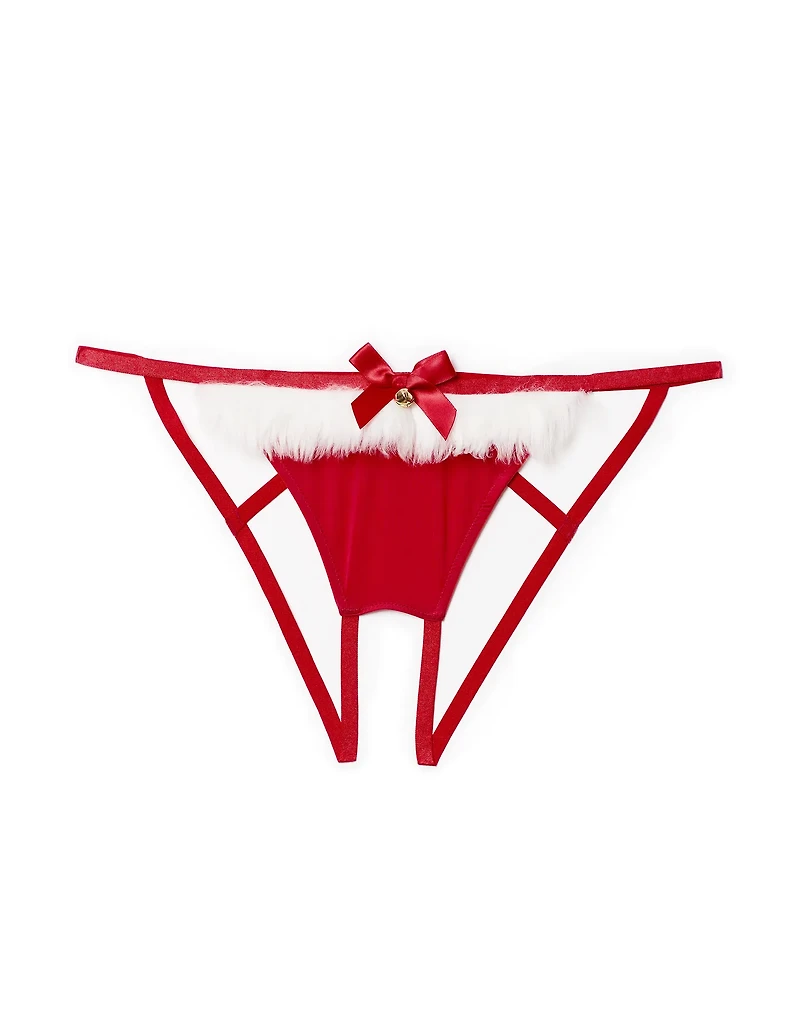 Claussa Crotchless Panty