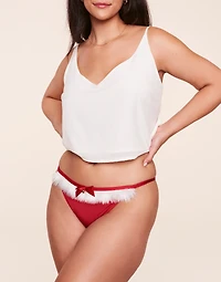 Claussa Crotchless Panty