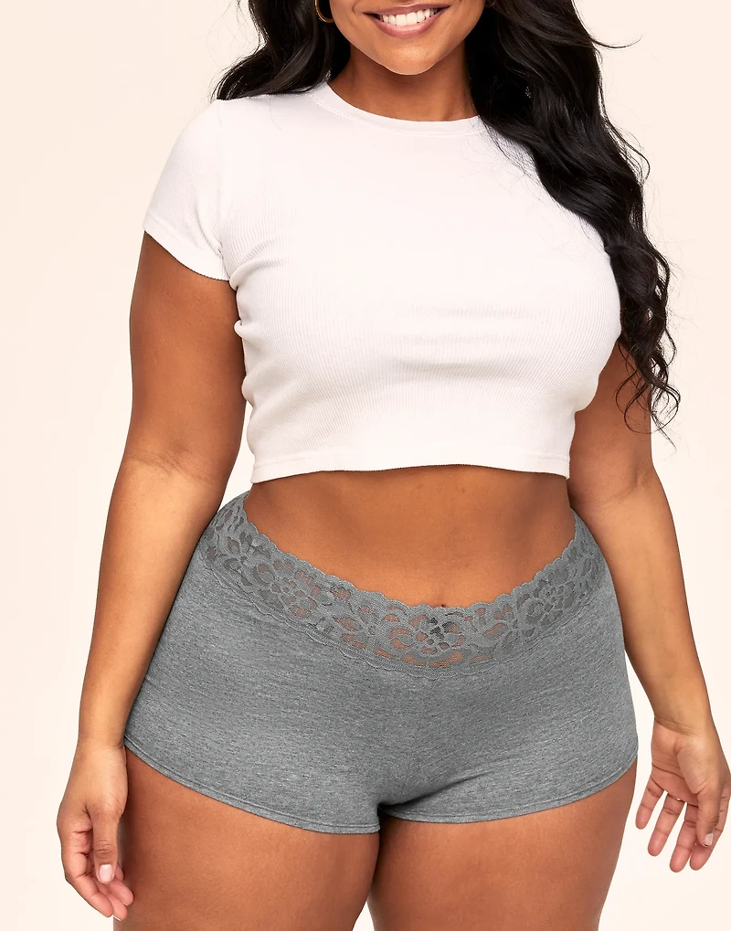 3-Pack Leondra Cotton Shortie Panties