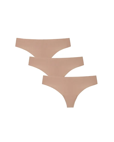 3-Pack Annie Invisible Thong Panties