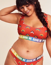 Adore Me PRIDE Bralette Unlined Bra