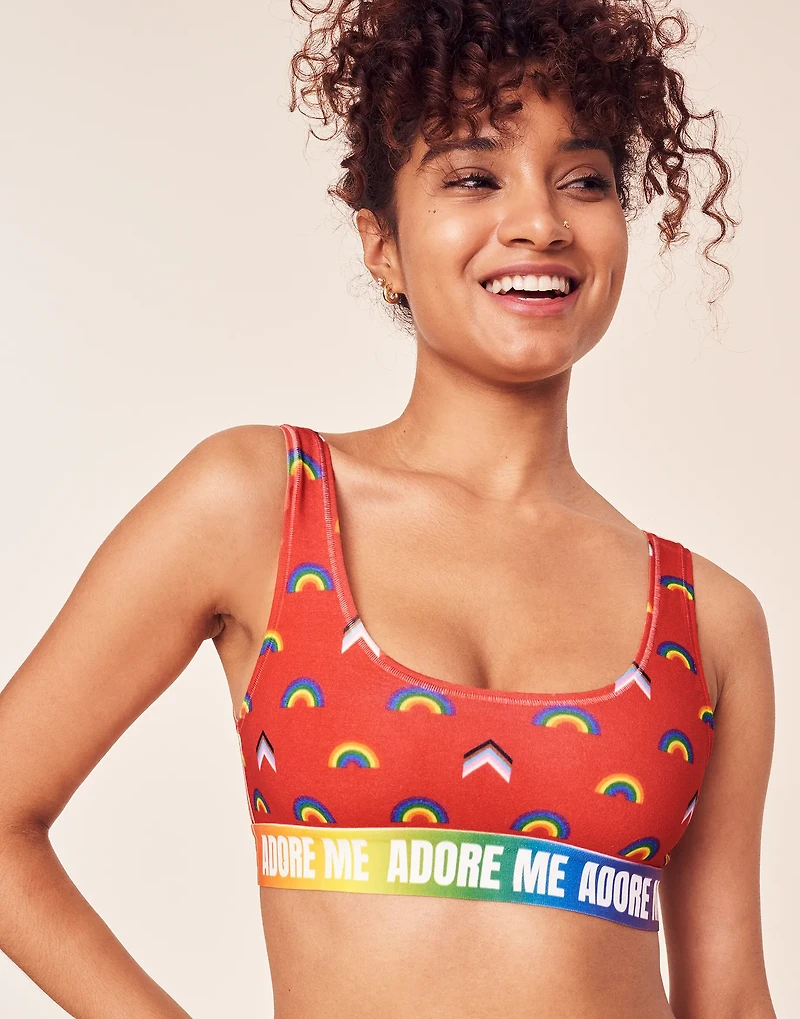 Adore Me PRIDE Bralette Unlined Bra
